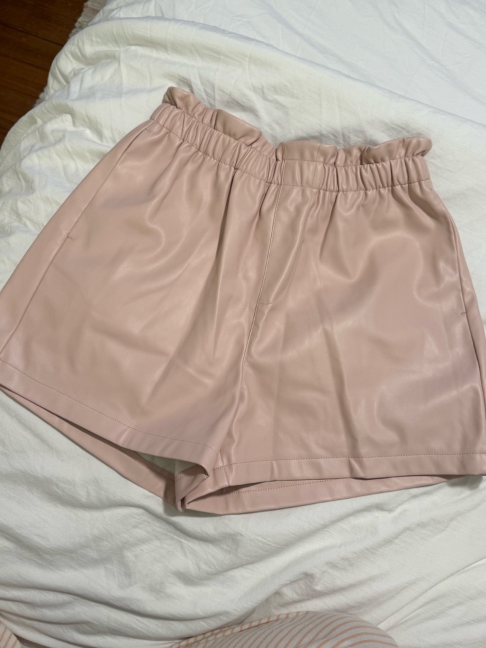 Steve Madden faux leather shorts